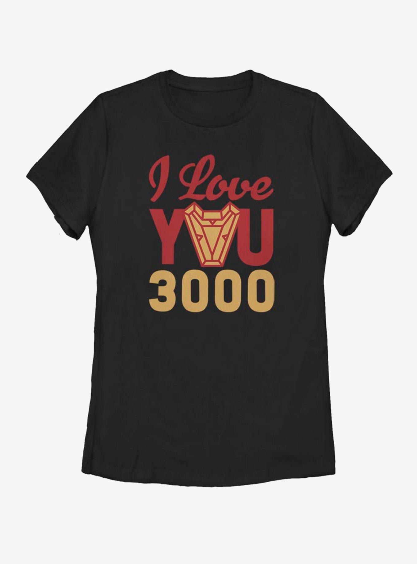 Marvel Avengers: Endgame Love You 3000 Arc Reactor Womens T-Shirt, , hi-res