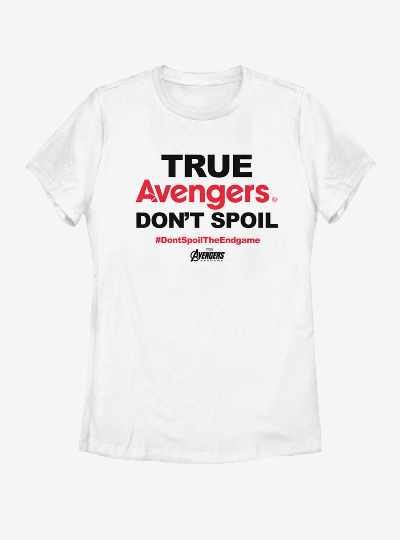 Marvel Avengers: Endgame Do Not Spoil Womens T-Shirt, , hi-res