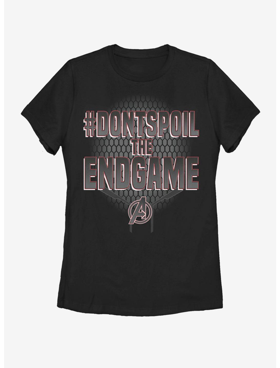 Marvel Avengers: Endgame Hashtag Endgame Womens T-Shirt, BLACK, hi-res