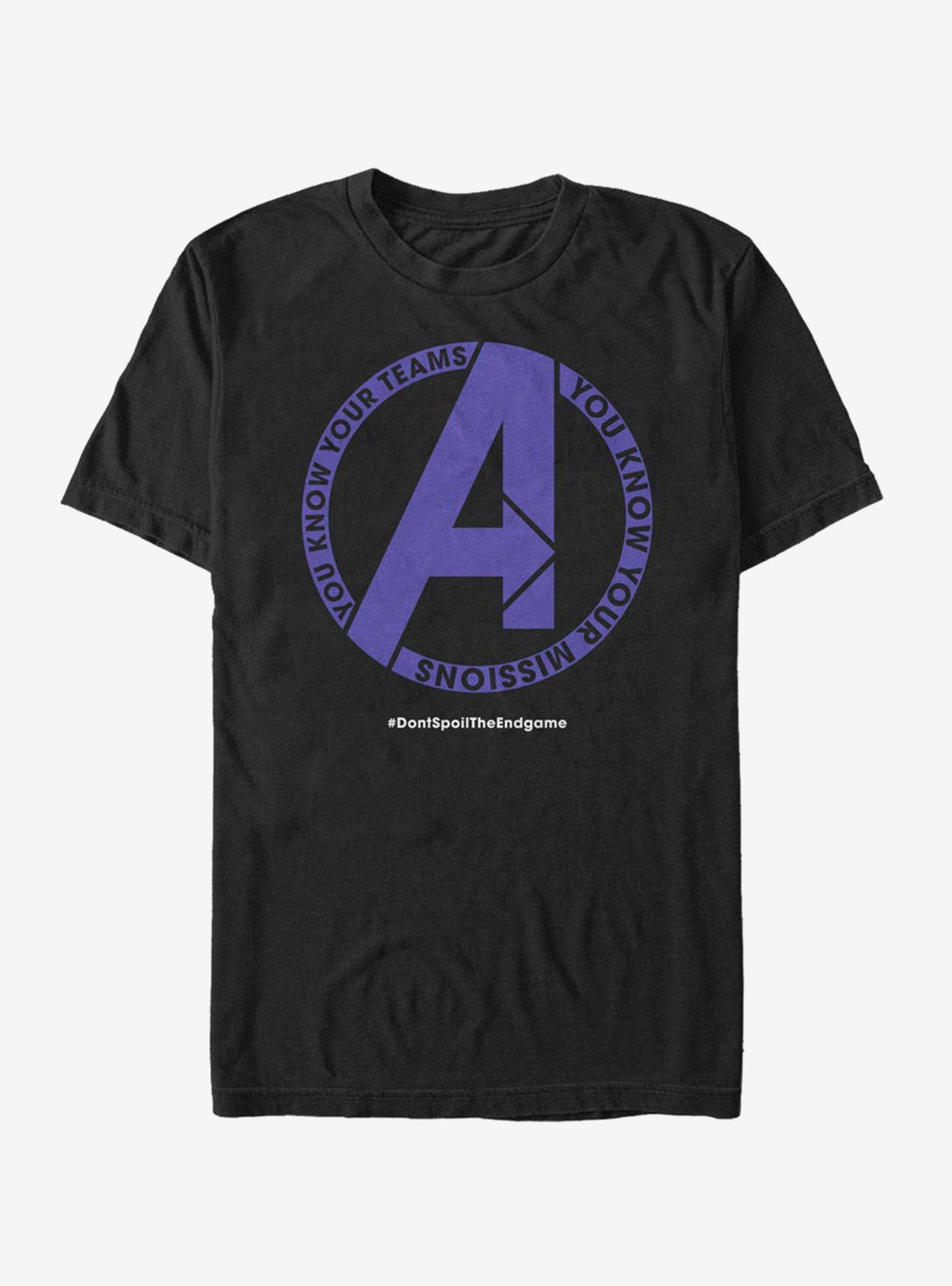 Marvel Avengers: Endgame You Know T-Shirt, BLACK, hi-res