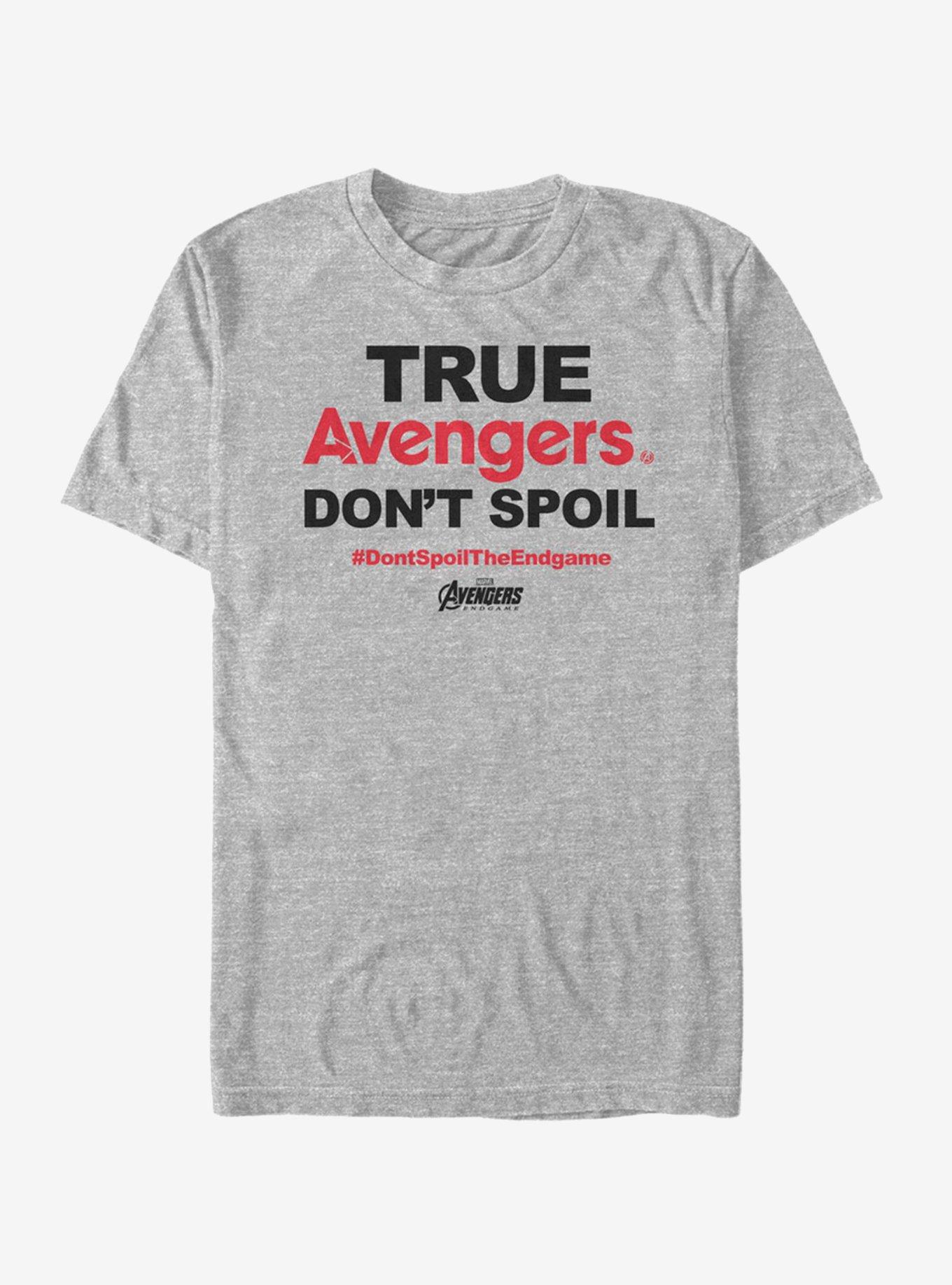 Marvel Avengers: Endgame Do Not Spoil T-Shirt, , hi-res