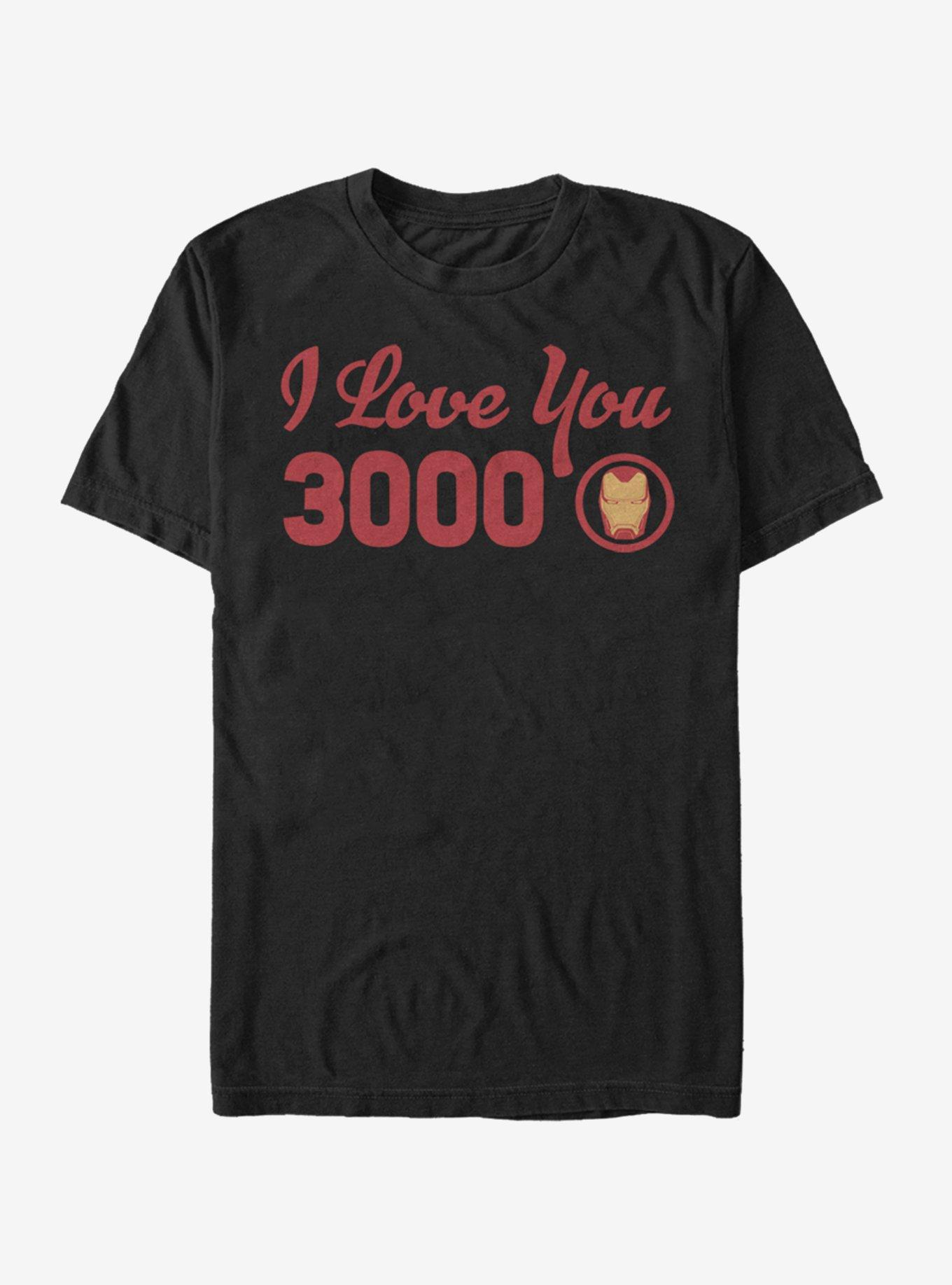 Marvel Avengers: Endgame I Love You Icon T-Shirt, BLACK, hi-res