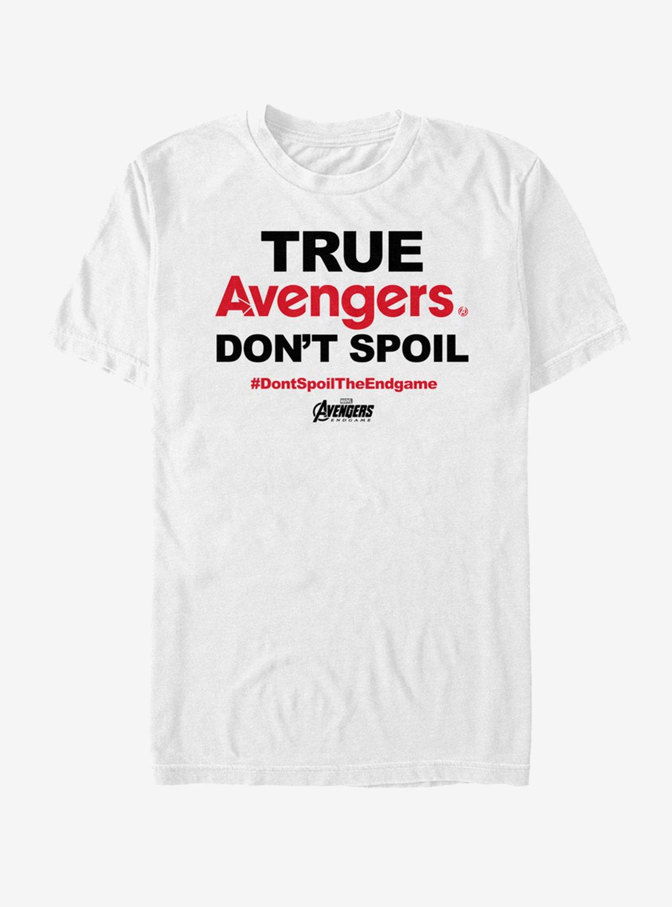 Marvel Avengers: Endgame Do Not Spoil T-Shirt, , hi-res