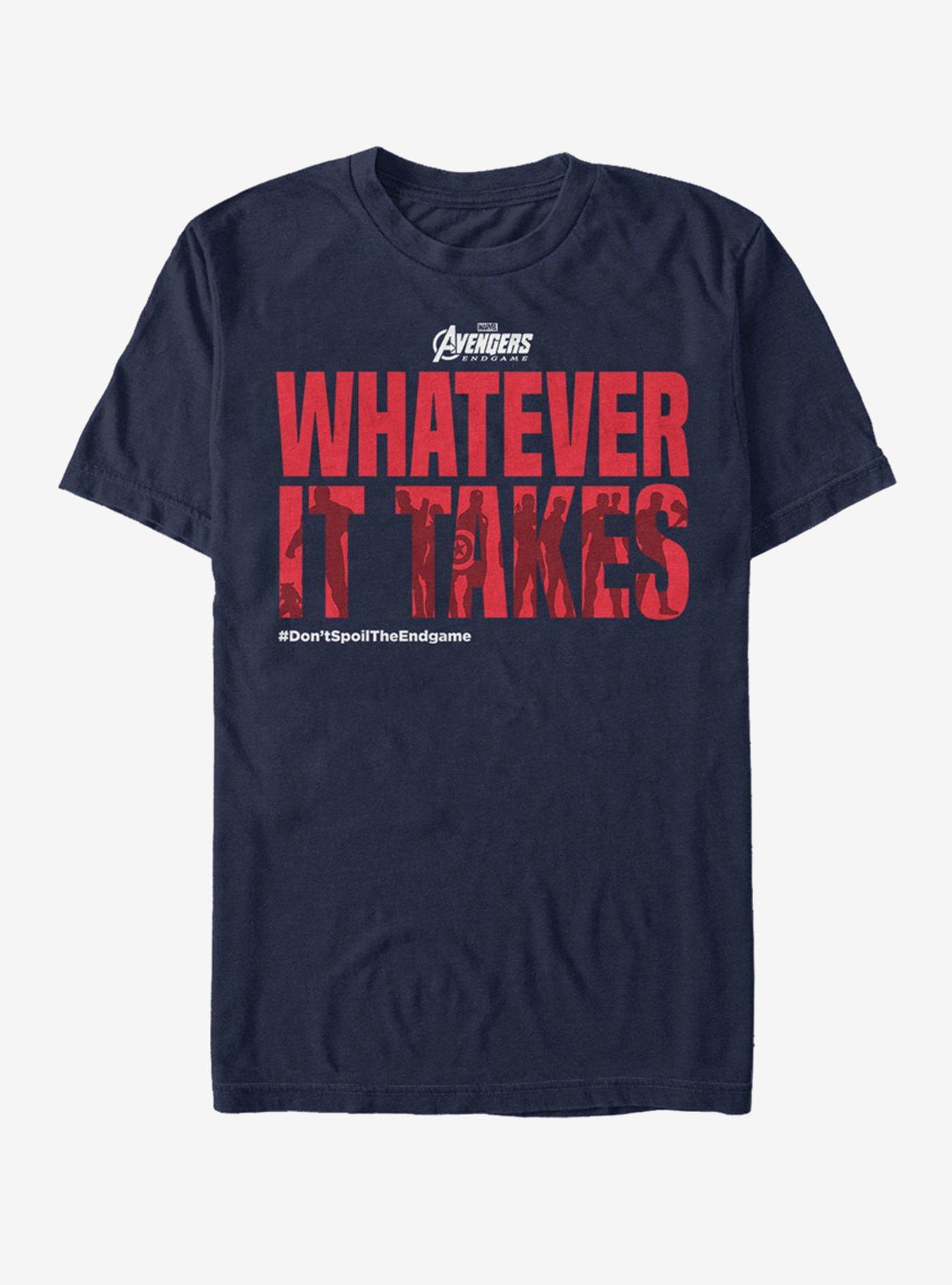 Marvel Avengers: Endgame It Takes Spoilers T-Shirt, , hi-res