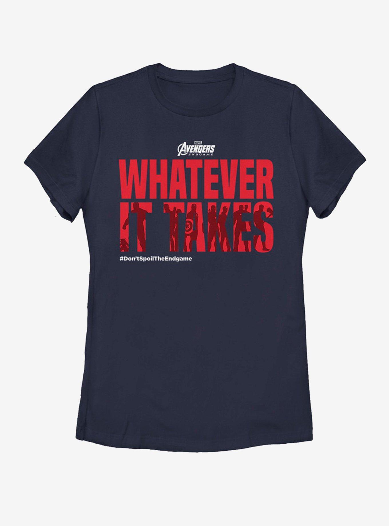 Marvel Avengers: Endgame It Takes Spoilers Womens T-Shirt, , hi-res