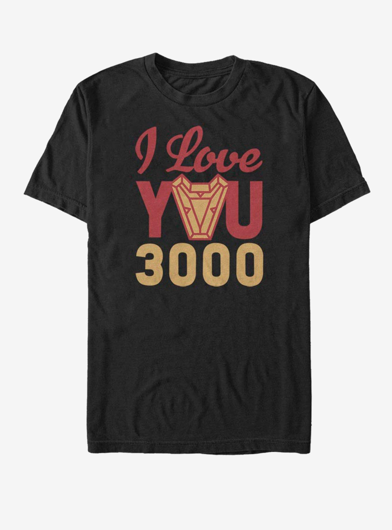 Marvel Avengers: Endgame Iron Man 3000 Arc Reactor T-Shirt, BLACK, hi-res