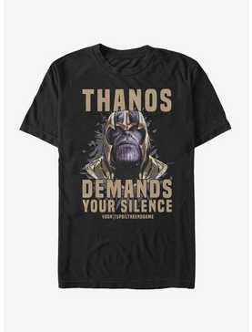 Marvel Avengers: Endgame Demand Silence T-Shirt, , hi-res