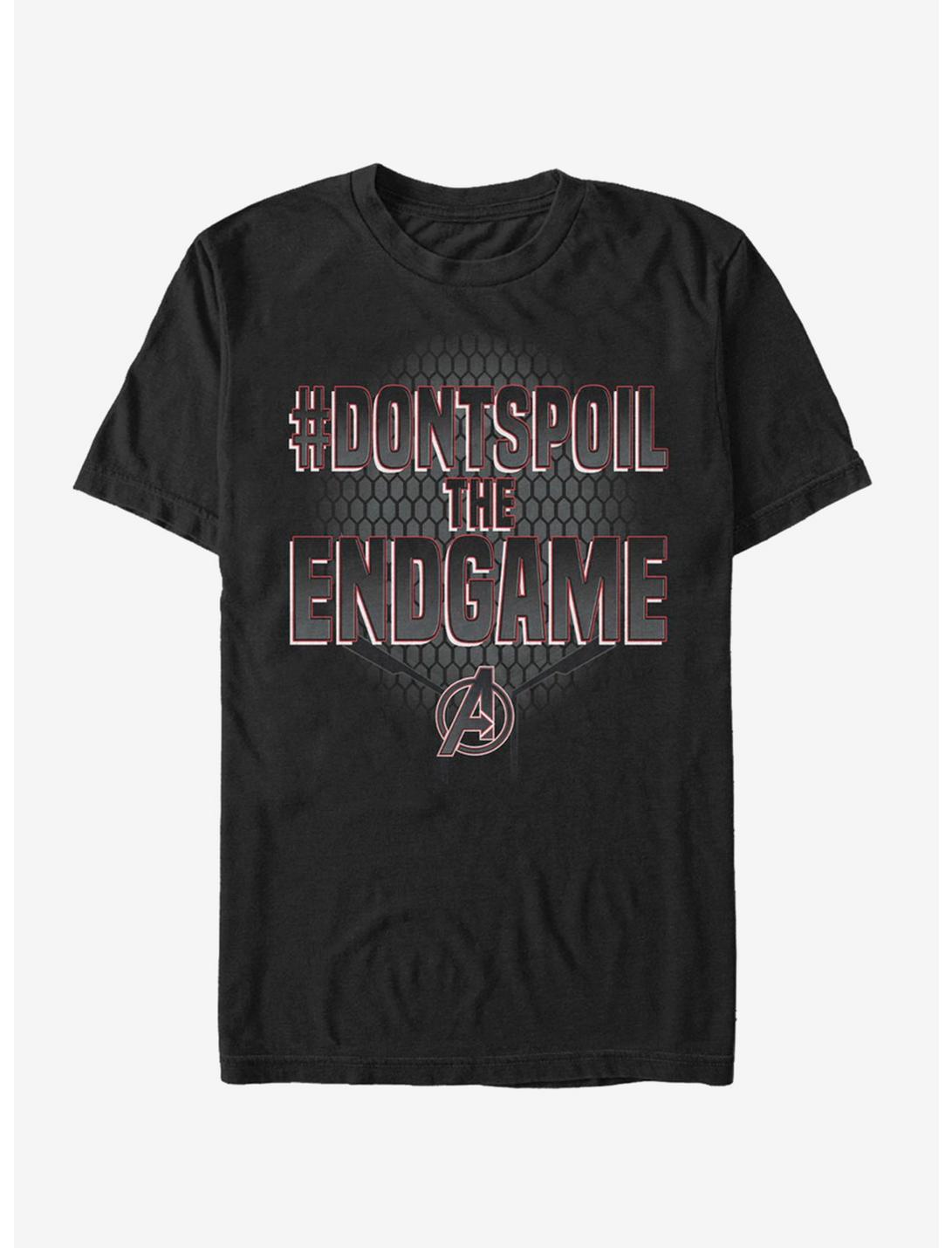 Marvel Avengers: Endgame Hashtag Endgame T-Shirt, BLACK, hi-res