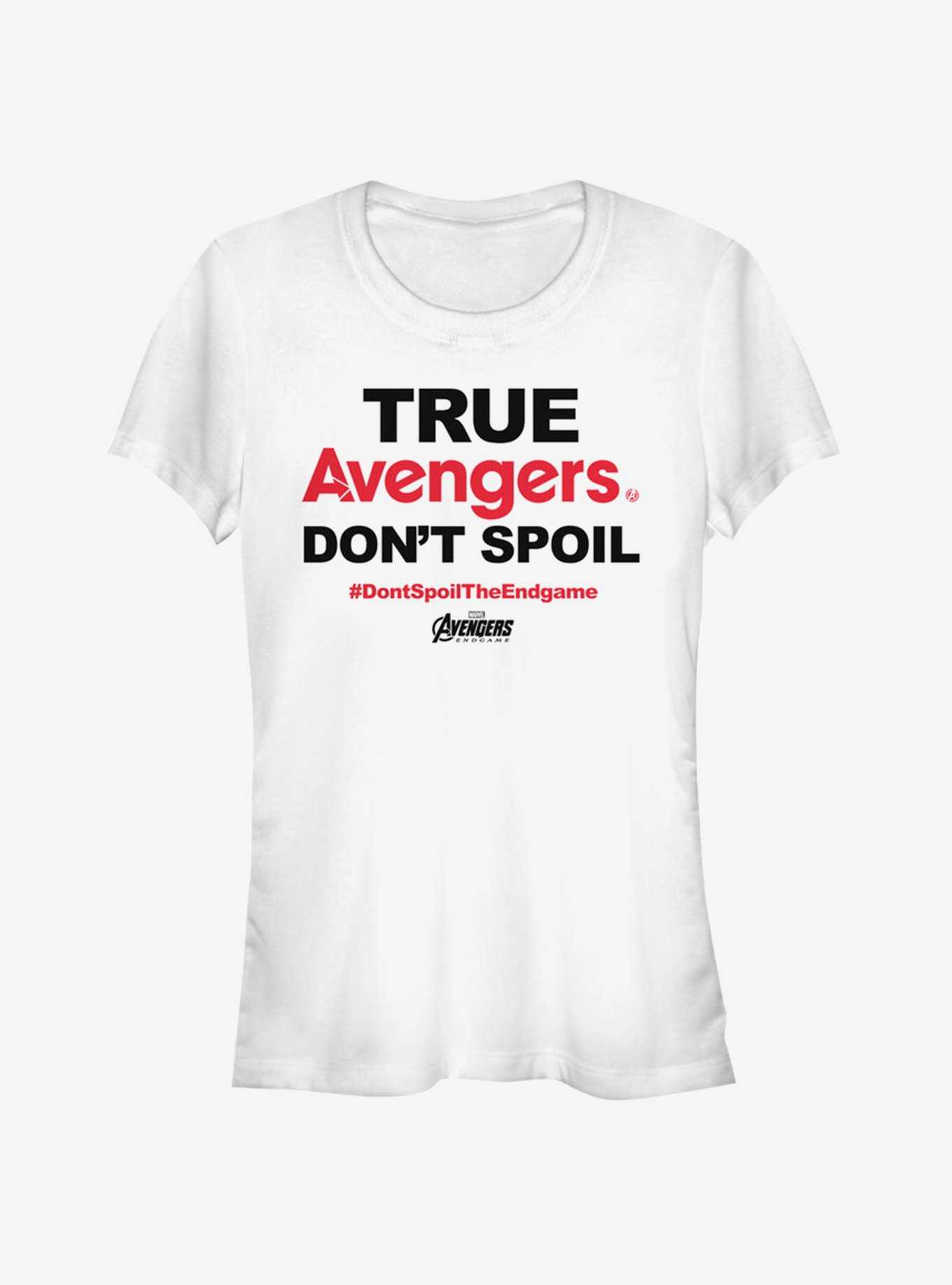 Marvel Avengers: Endgame Do Not Spoil Girls T-Shirt, , hi-res