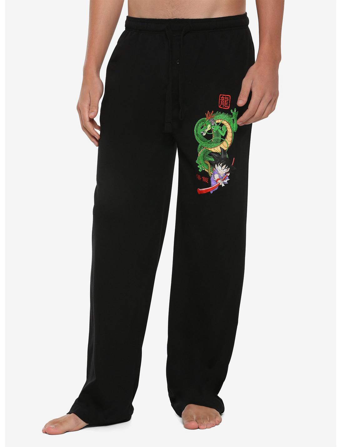 Dragon Ball Z Shenron Pajama Pants, BLACK, hi-res