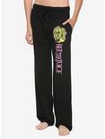 Beetlejuice Neon Head Pajama Pants, BLACK, hi-res
