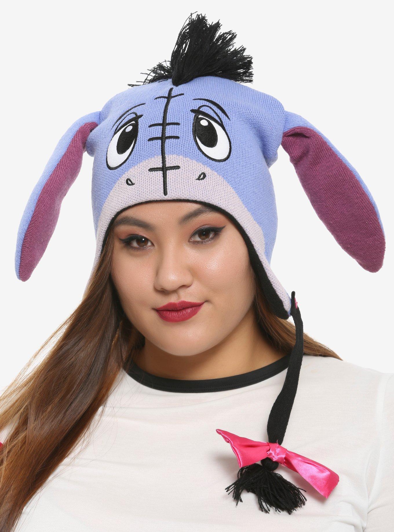 Disney Winnie The Pooh Eeyore Tassel Beanie, , hi-res