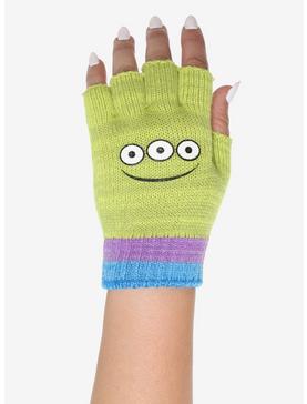 Plus Size Disney Pixar Toy Story Alien Fingerless Gloves, , hi-res