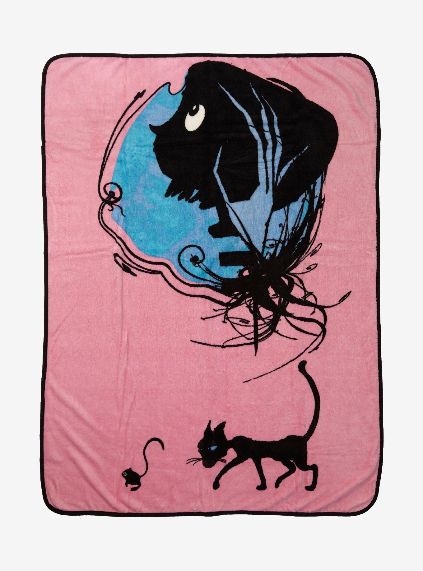 Coraline blanket hot topic sale