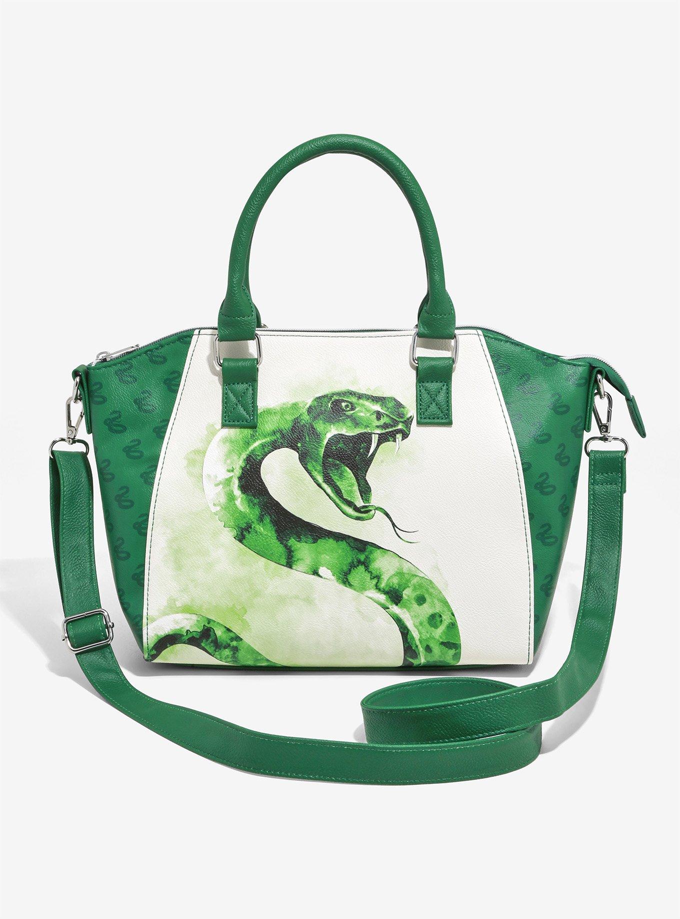 Loungefly Harry Potter Slytherin Satchel Bag Her Universe