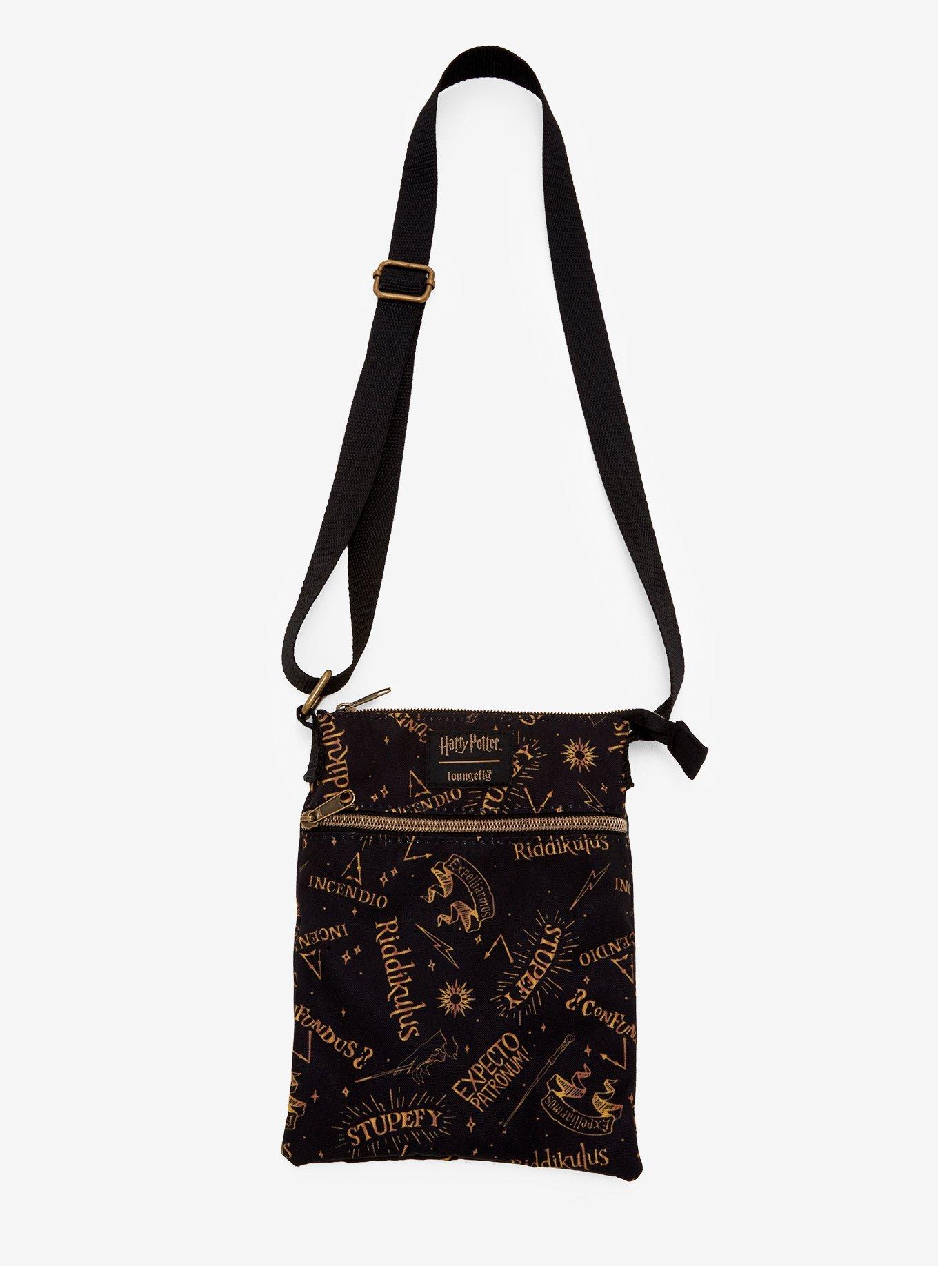 Loungefly Harry Potter Spells Passport Crossbody Bag, , hi-res