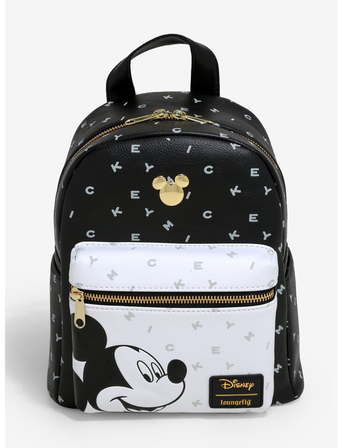 Loungefly Disney Mickey Mouse Letters Mini Backpack, , hi-res