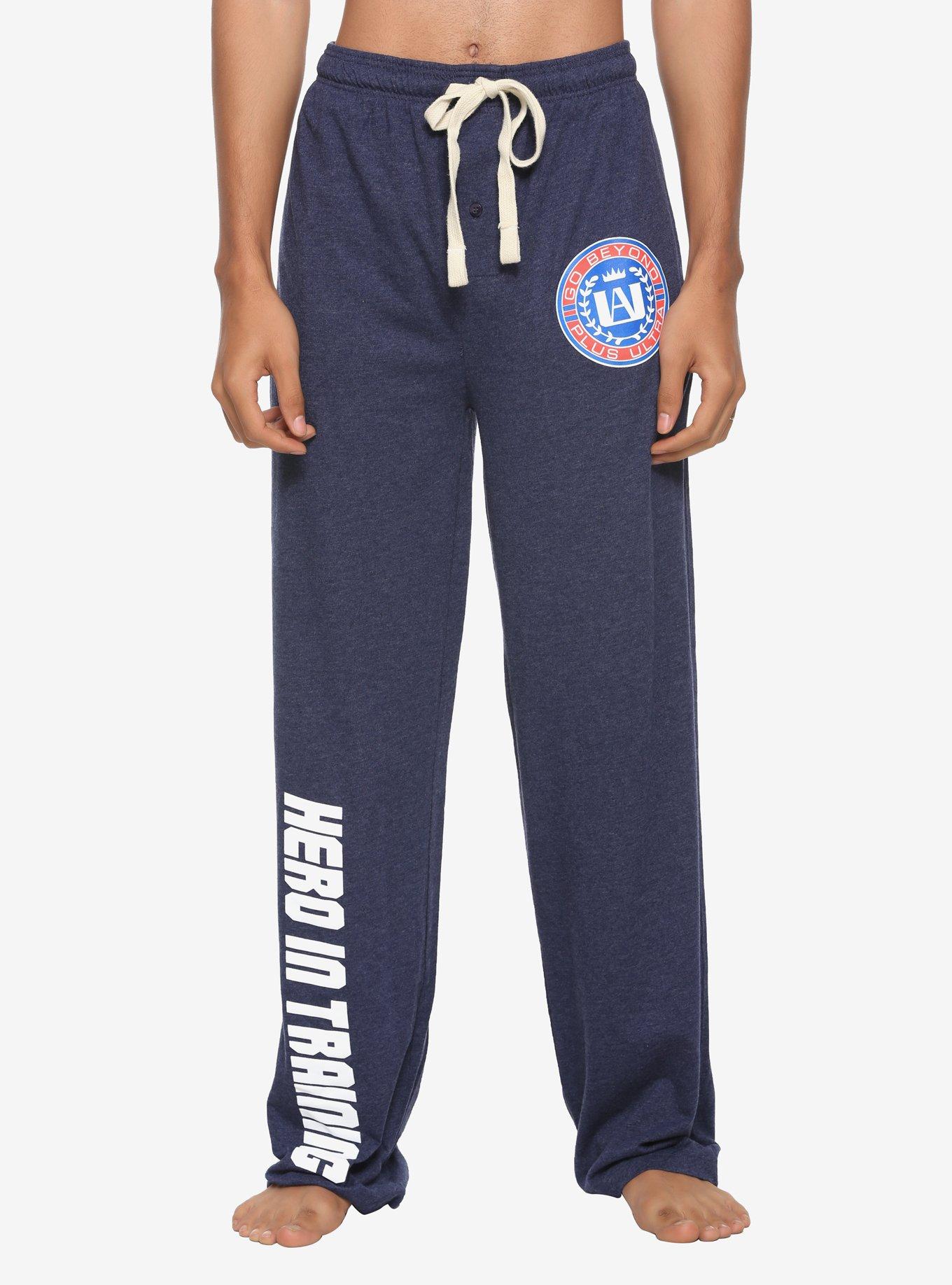 My Hero Academia Hero In Training Pajama Pants, NAVY, hi-res