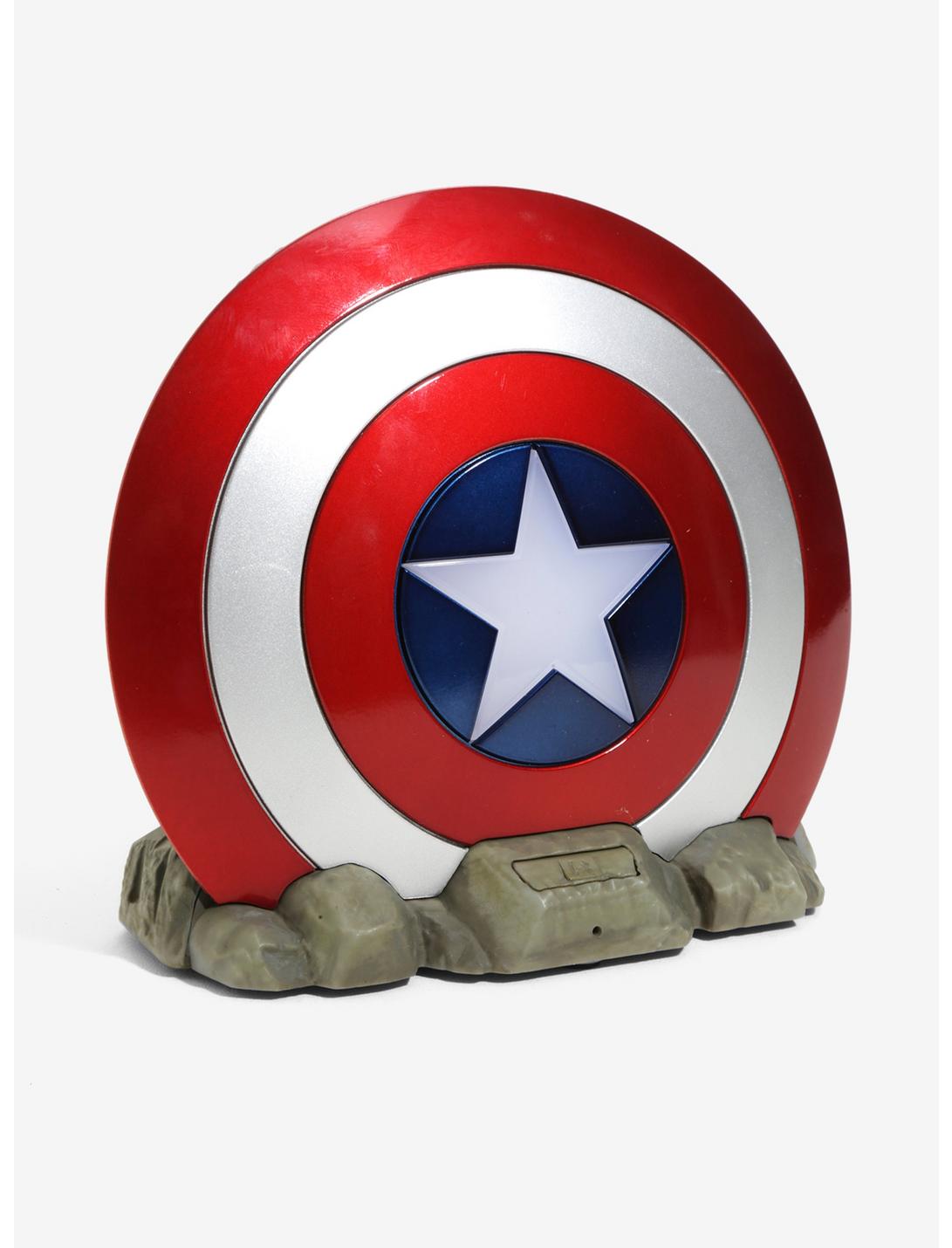 Marvel Captain America iHome Shield Bluetooth Speaker, , hi-res