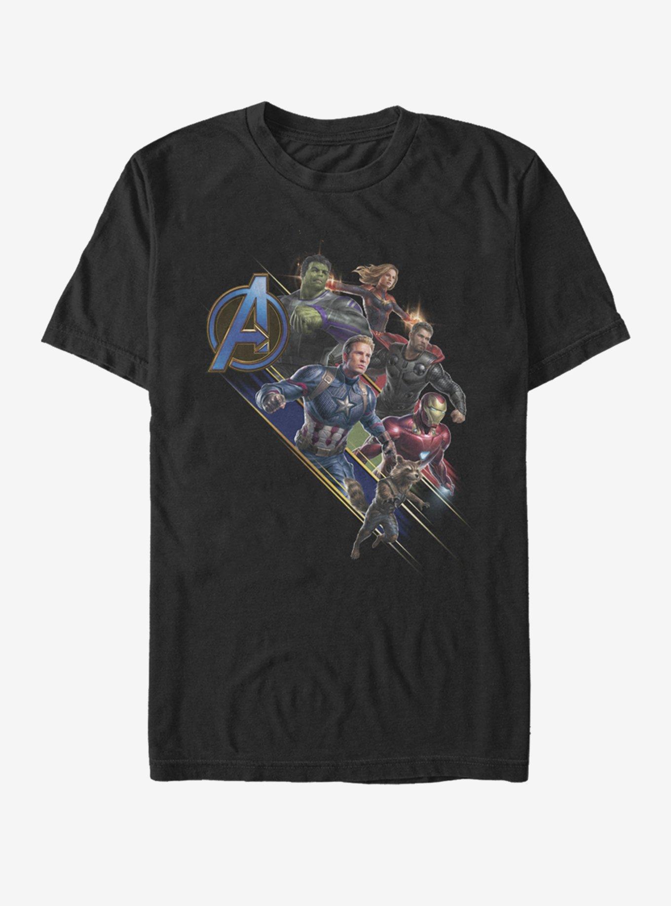 Marvel Avengers: Endgame Avengers Assemble T-Shirt, BLACK, hi-res