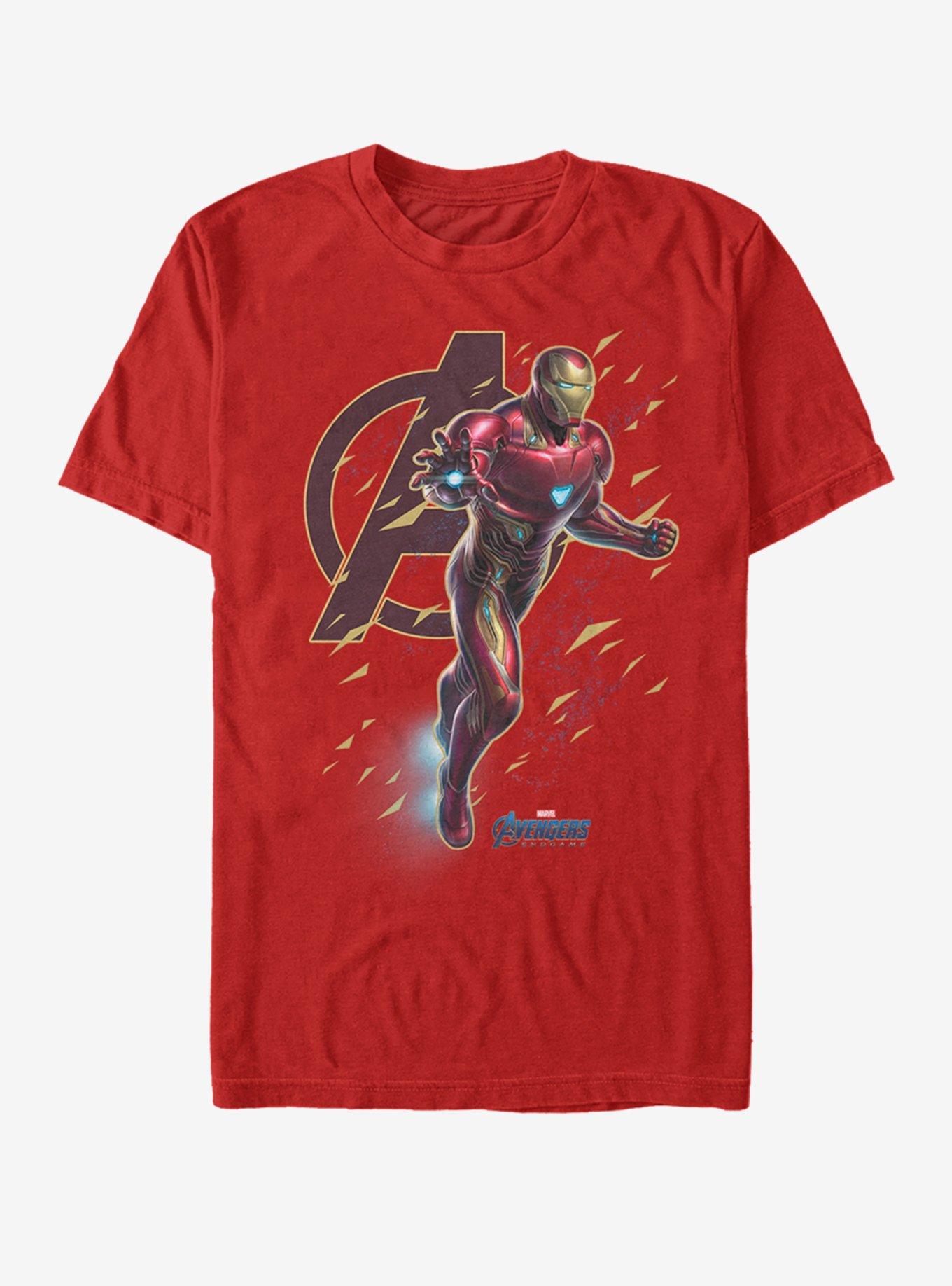Marvel Avengers: Endgame Suit Flies T-Shirt - RED | Hot Topic
