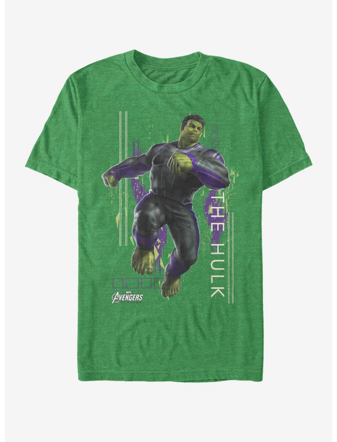 Marvel Avengers: Endgame Hulk Motion T-Shirt, KEL HTR, hi-res