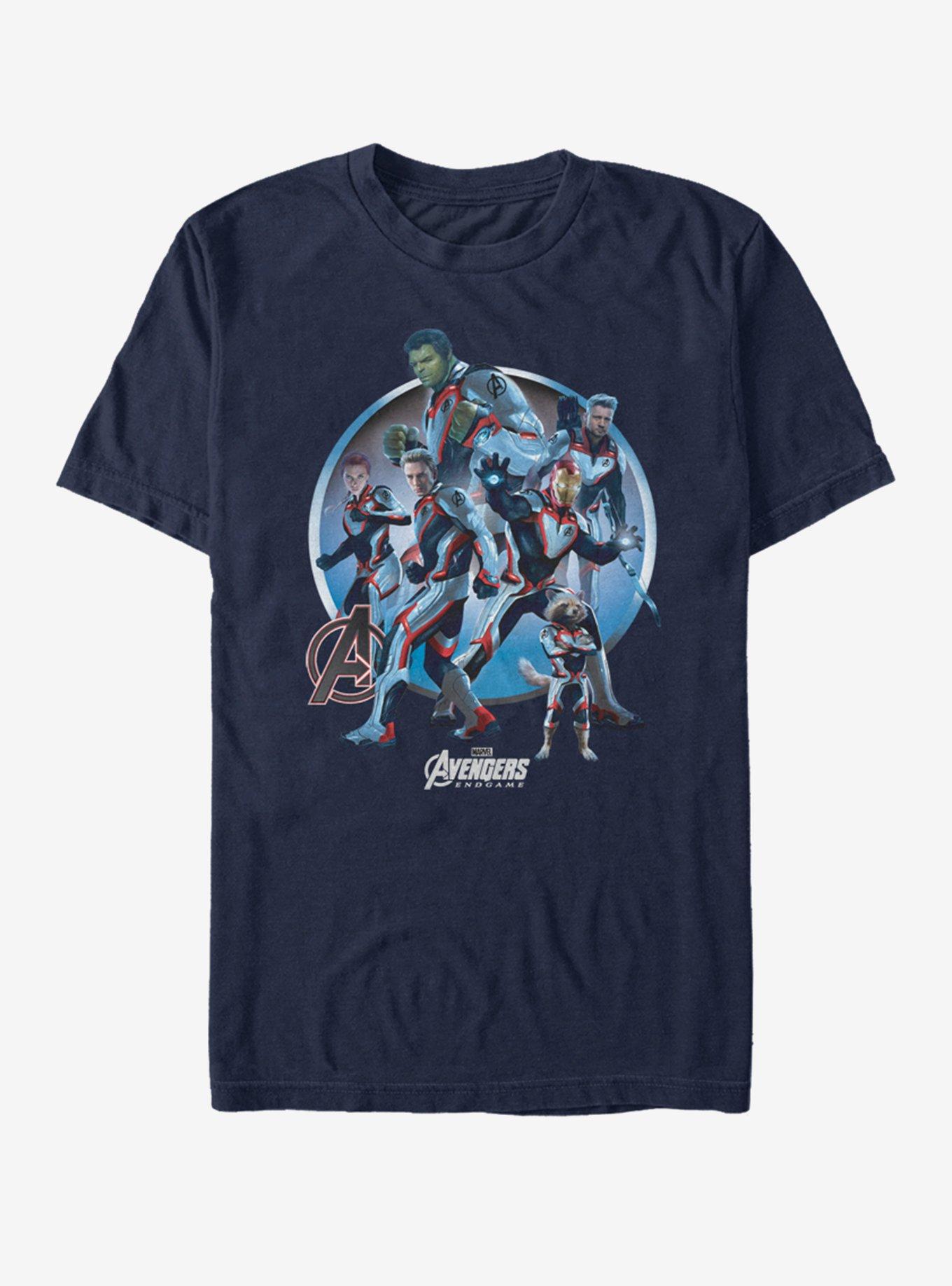 Marvel Avengers: Endgame Endgamers Unite T-Shirt, NAVY, hi-res