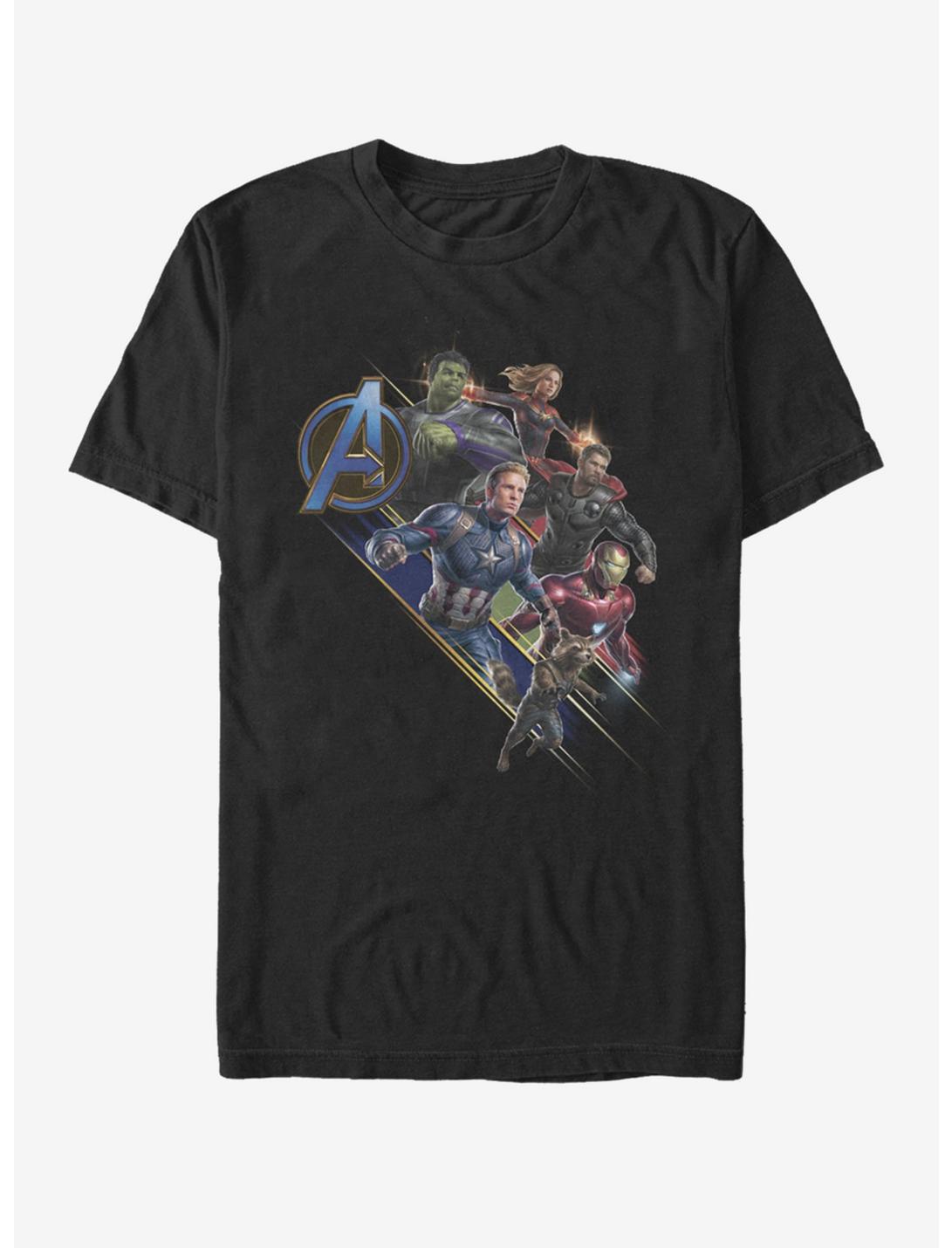 Marvel Avengers: Endgame Avengers Assemble T-Shirt, BLACK, hi-res