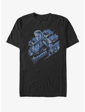 Marvel Avengers: Endgame Cap Blue Shot T-Shirt, , hi-res