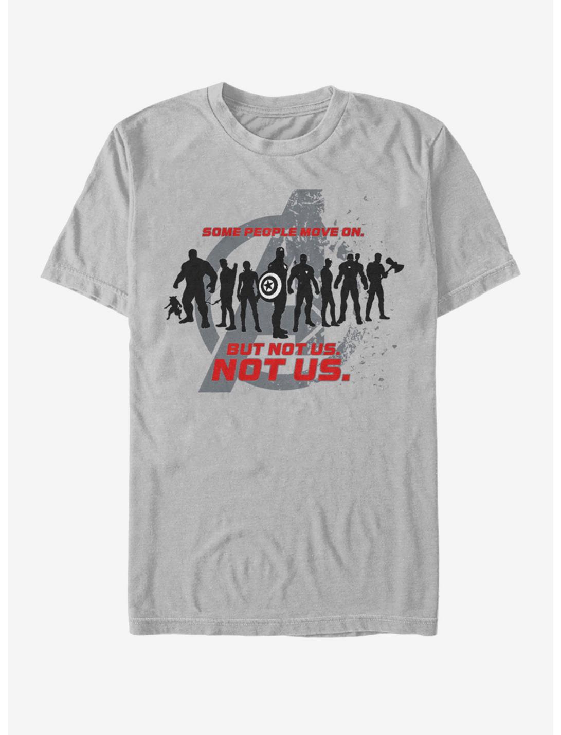 Marvel Avengers: Endgame Some People Move On T-Shirt, SILVER, hi-res