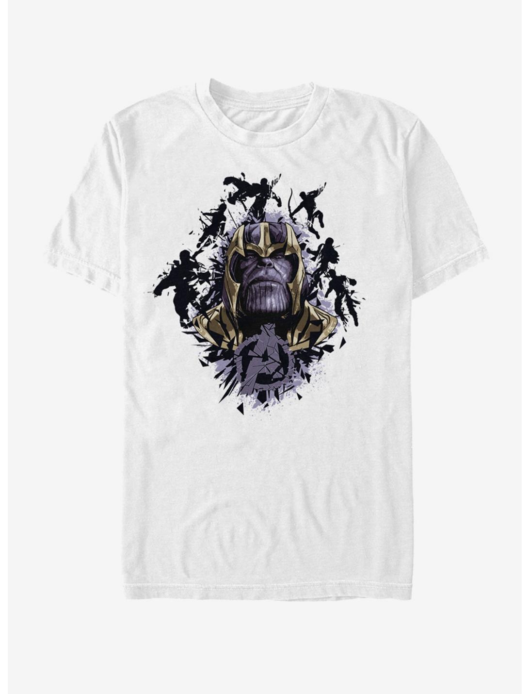 Marvel Avengers: Endgame Thanos Action Endgame T-Shirt, WHITE, hi-res