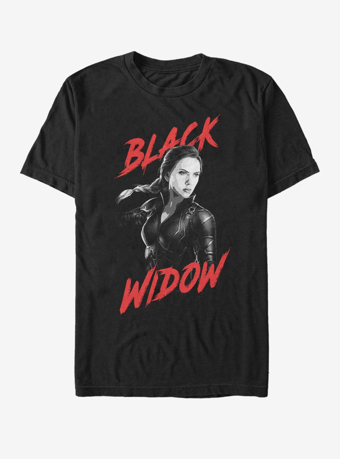 Marvel Avengers: Endgame High Contrast Widow T-Shirt, , hi-res