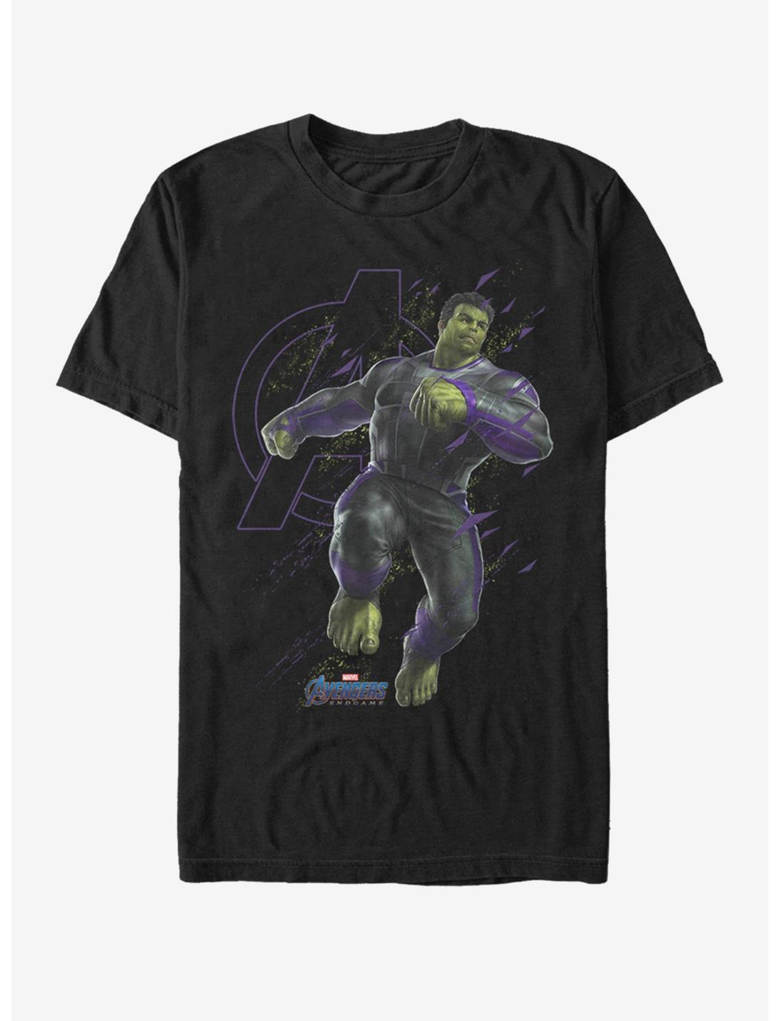 Marvel Avengers: Endgame Hulk Particles T-Shirt, BLACK, hi-res