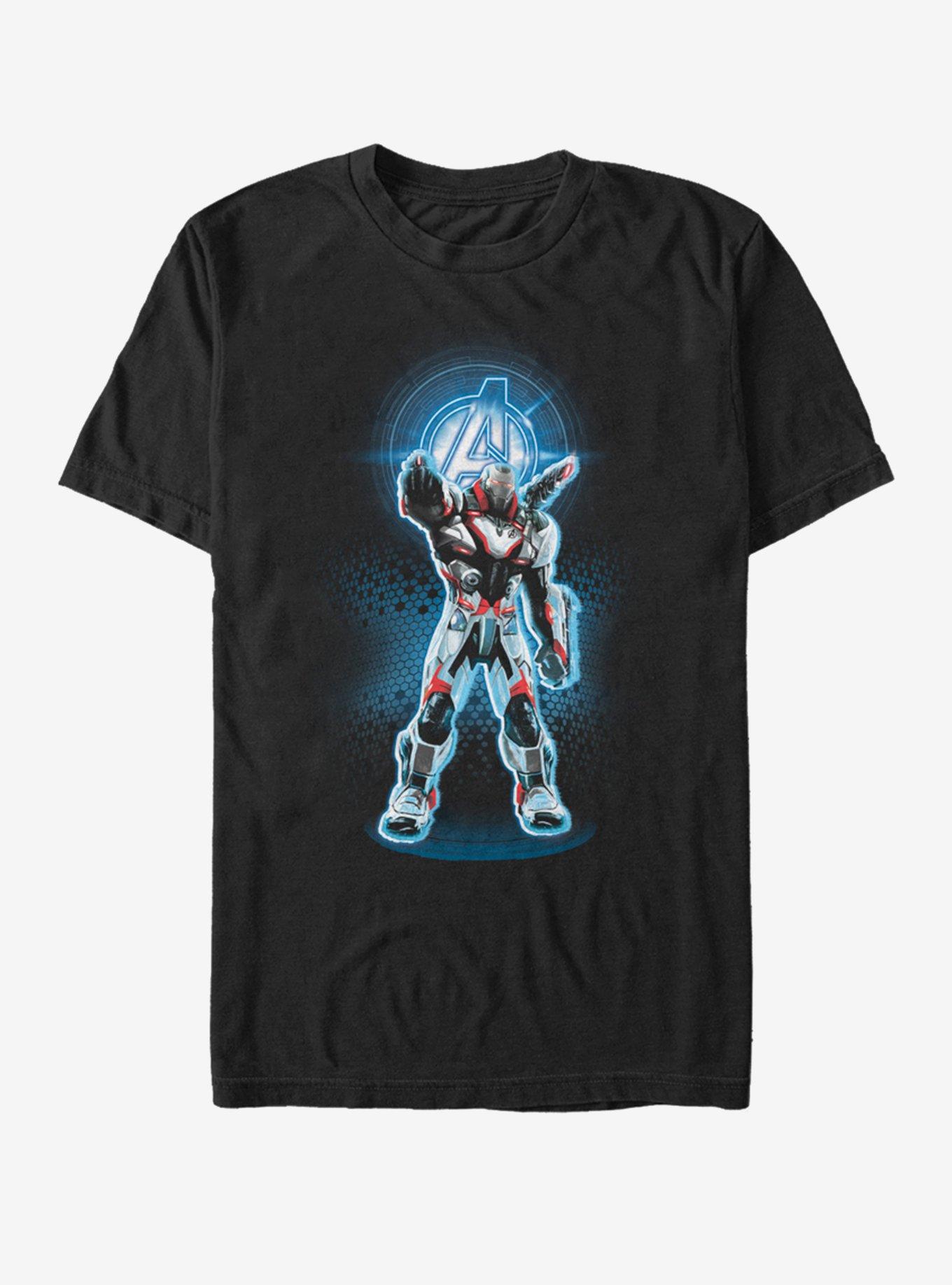 Marvel Avengers: Endgame Avenger War Machine T-Shirt, BLACK, hi-res