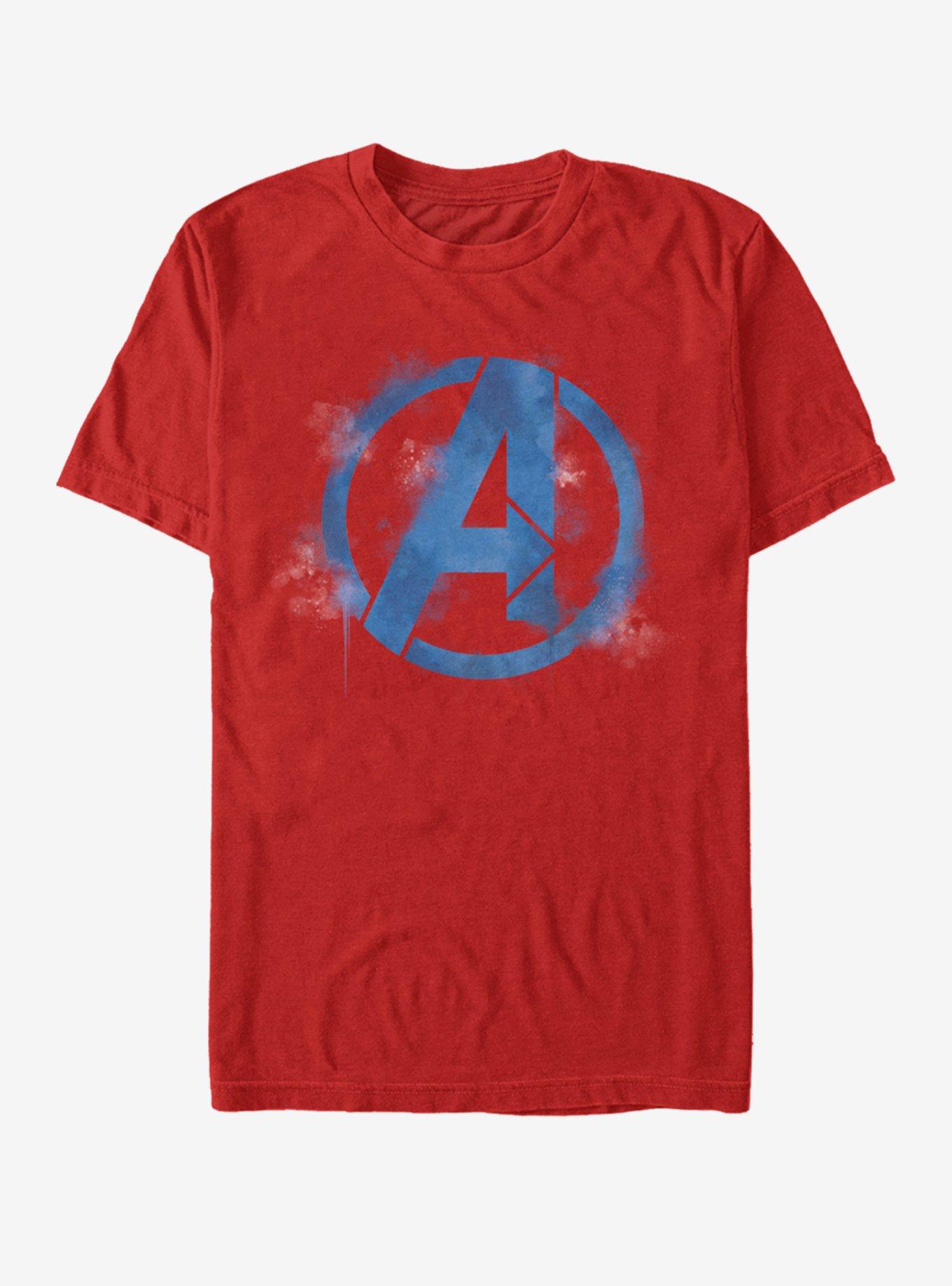 Marvel Avengers: Endgame Avengers Spray Logo T-Shirt, , hi-res