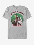 Marvel Avengers: Endgame Hulk Armor Circle Solo T-Shirt, SILVER, hi-res