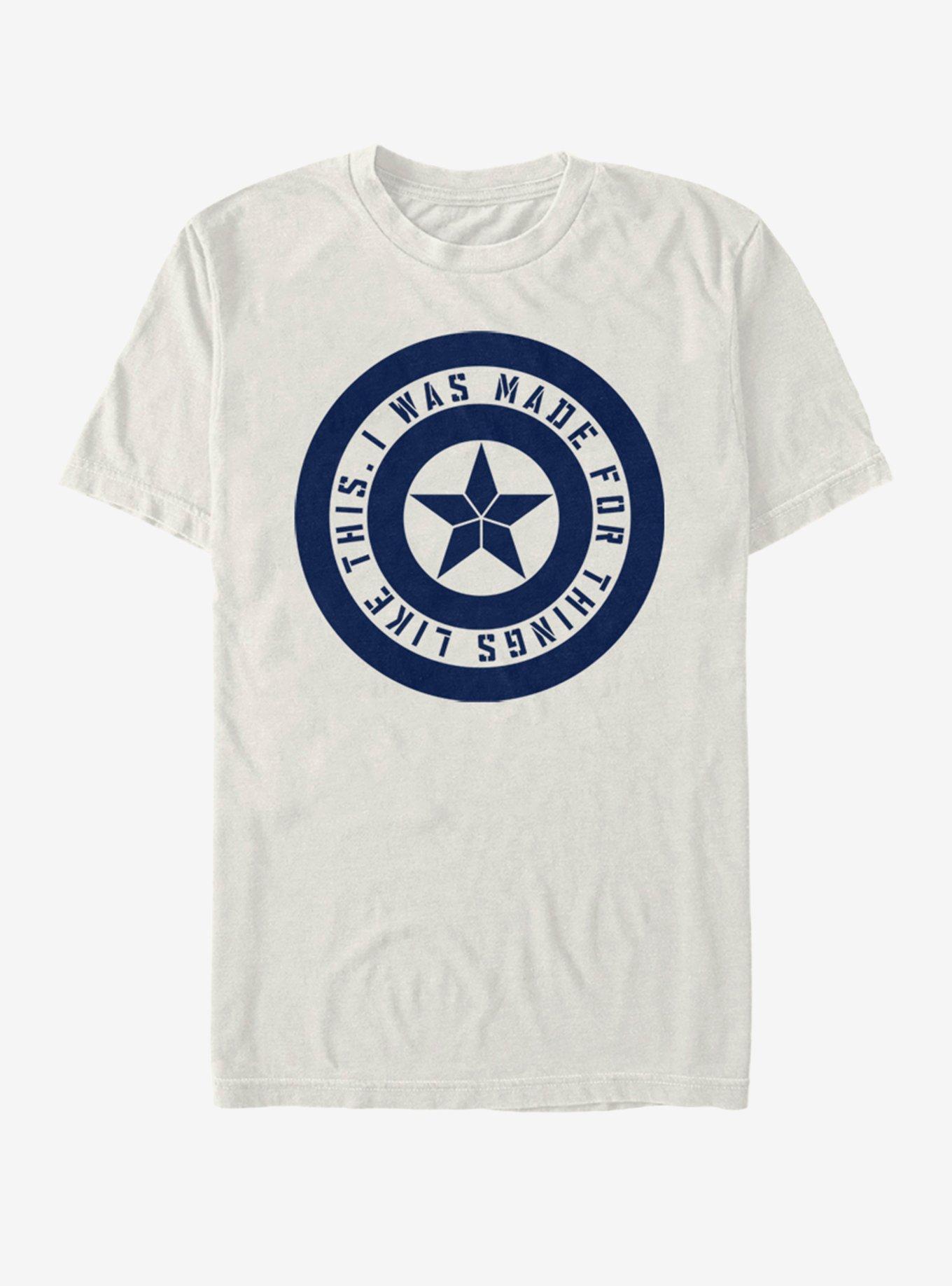 Marvel Avengers: Endgame Shield Inspiration T-Shirt