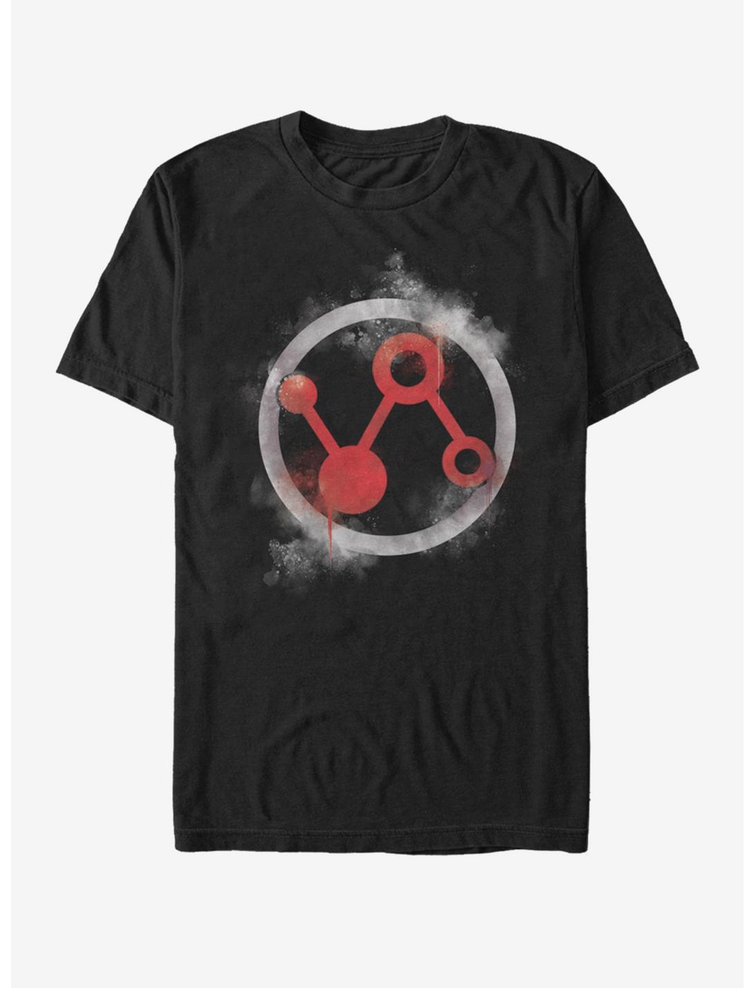 Marvel Avengers: Endgame Ant-Man Spray Logo T-Shirt, BLACK, hi-res