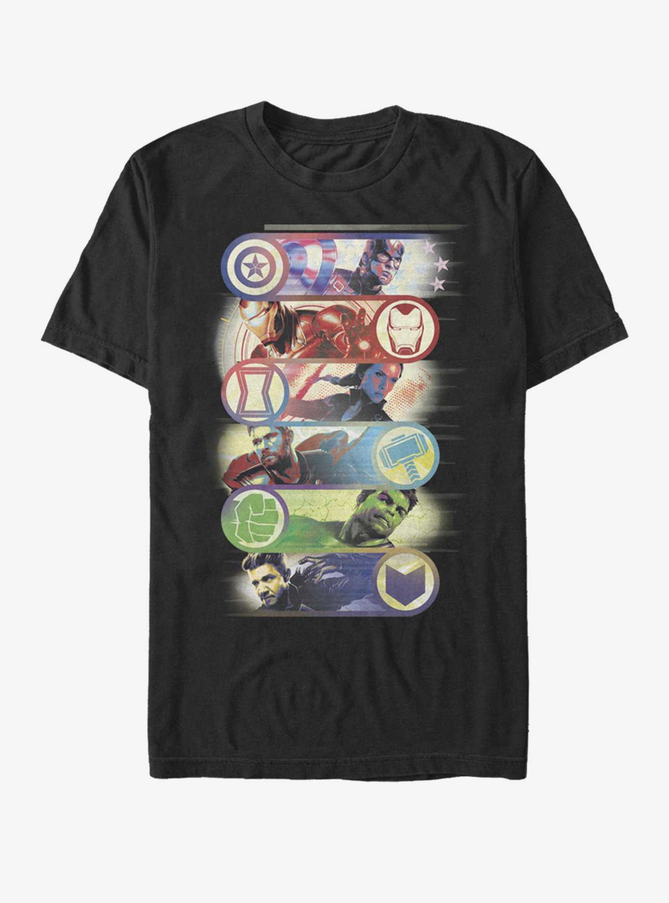 Marvel Avengers: Endgame Avengers Group Badge T-Shirt, , hi-res