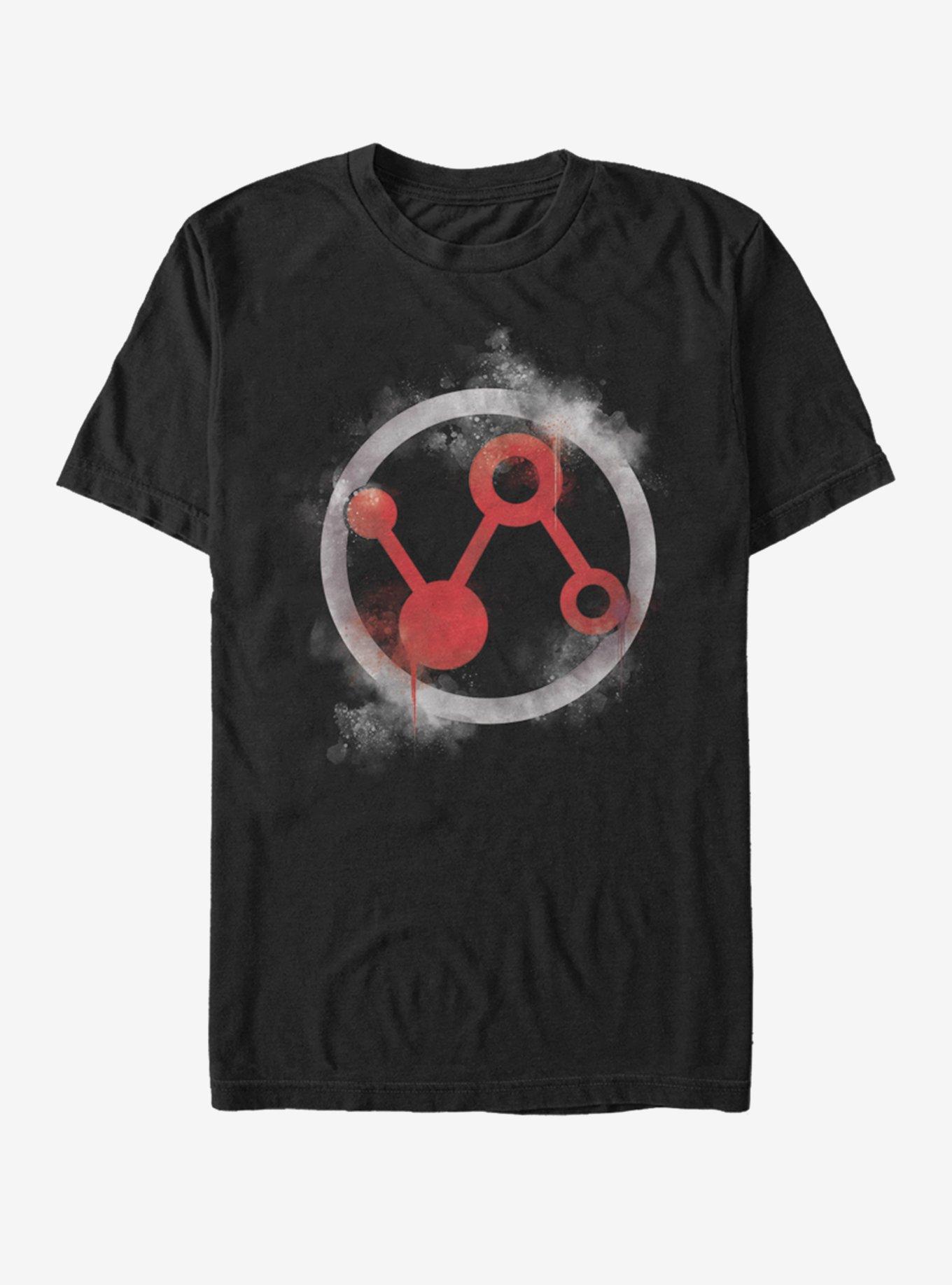 Marvel Avengers: Endgame Ant Man Spray Logo T-Shirt, BLACK, hi-res