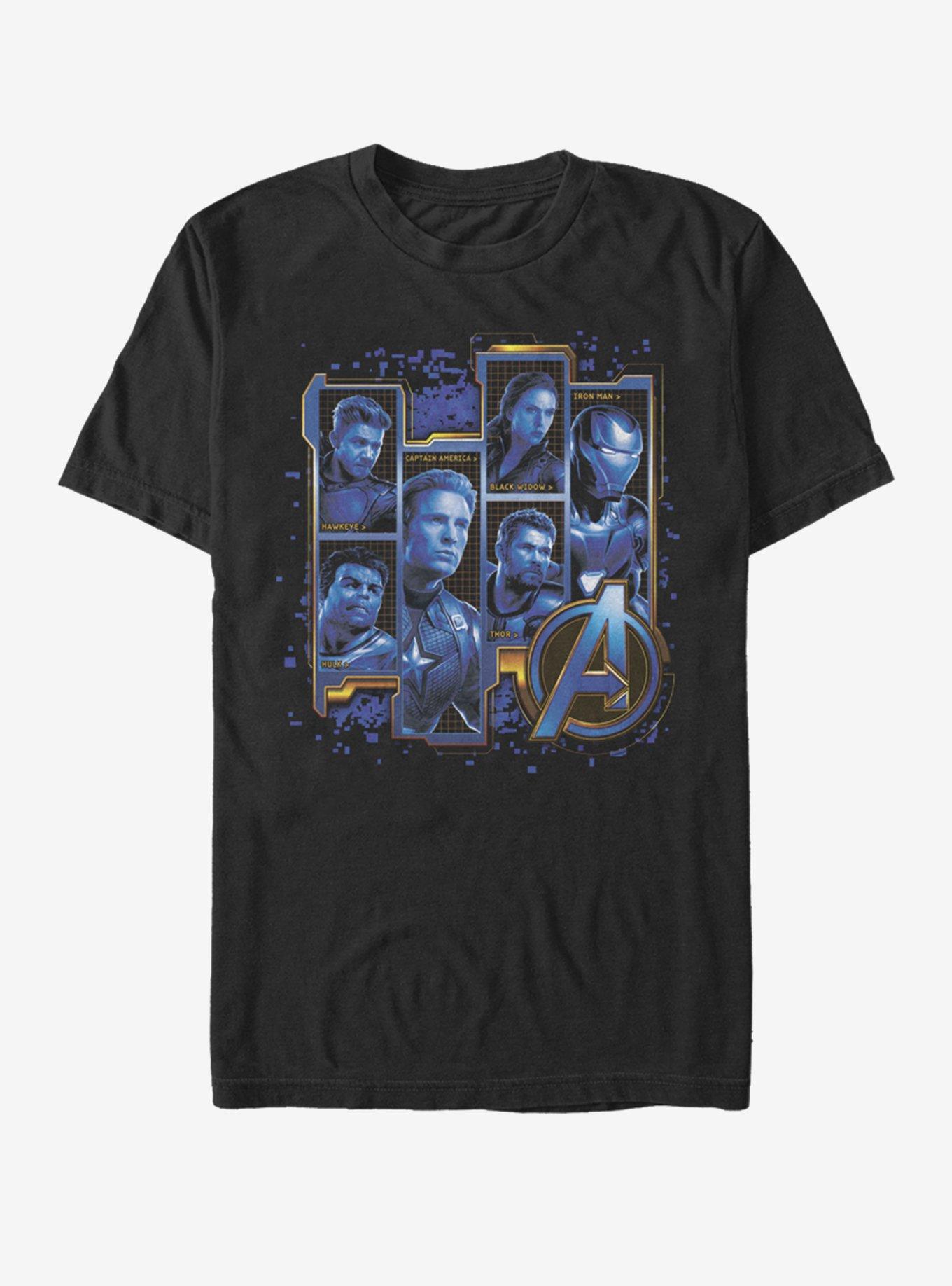 Marvel Avengers: Endgame Blue Box Up T-Shirt, , hi-res