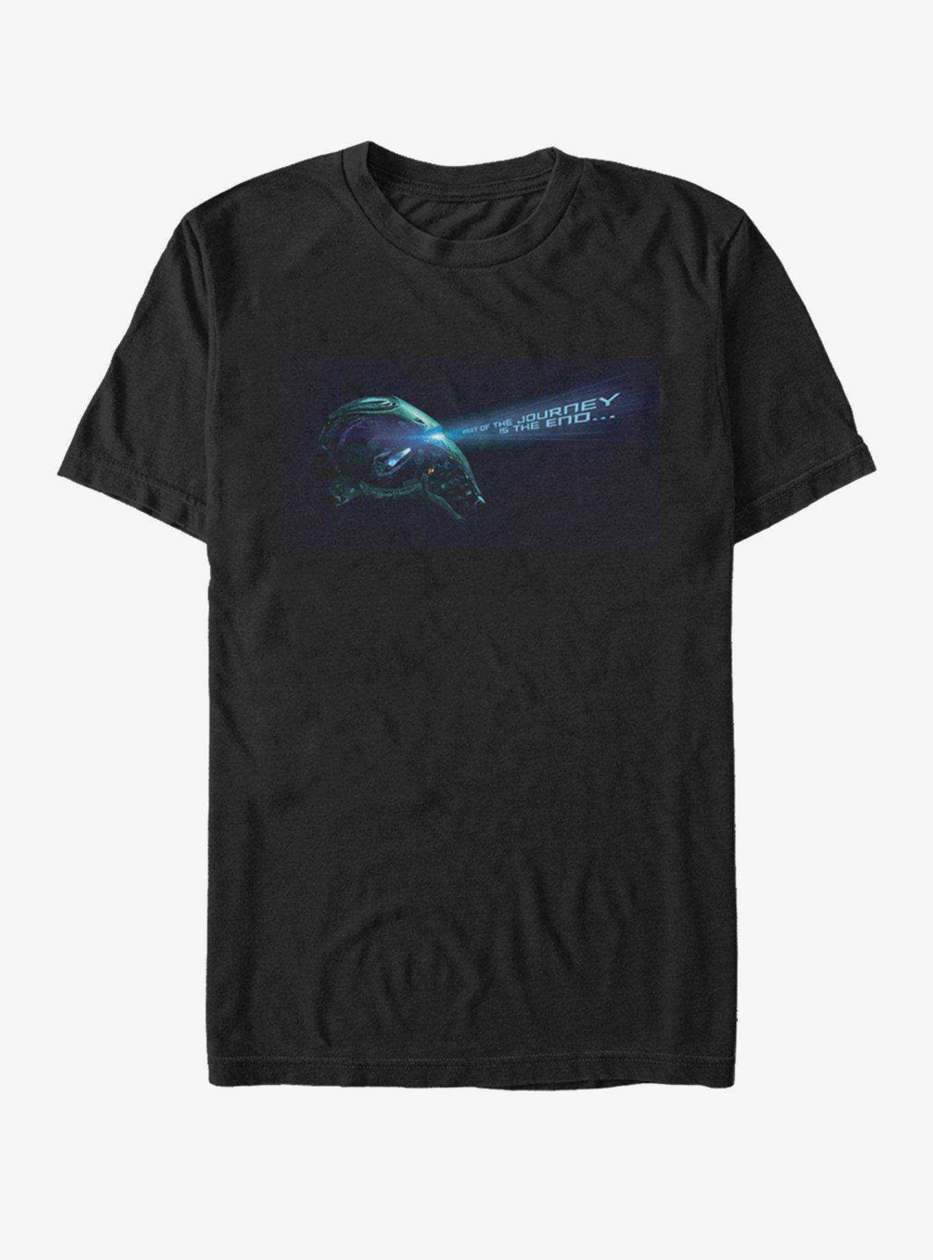 Marvel Avengers: Endgame Iron Man Helmet T-Shirt, BLACK, hi-res
