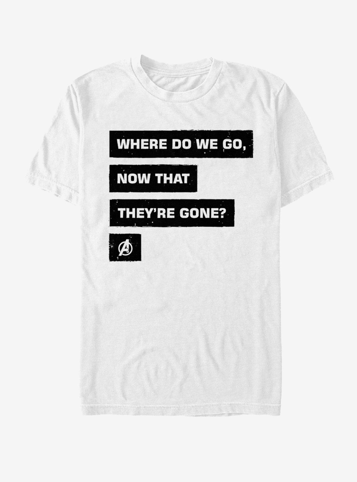 Marvel Avengers: Endgame Gone Friends T-Shirt, , hi-res
