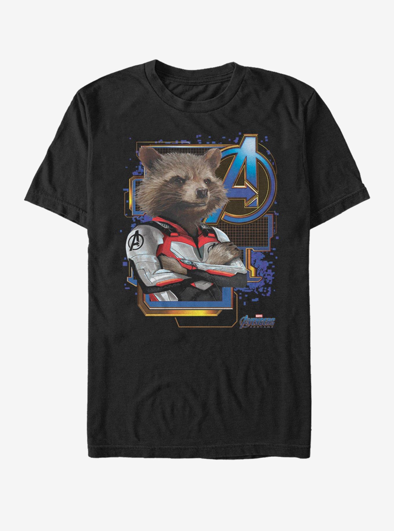 Marvel Avengers: Endgame Space Rocket T-Shirt, , hi-res