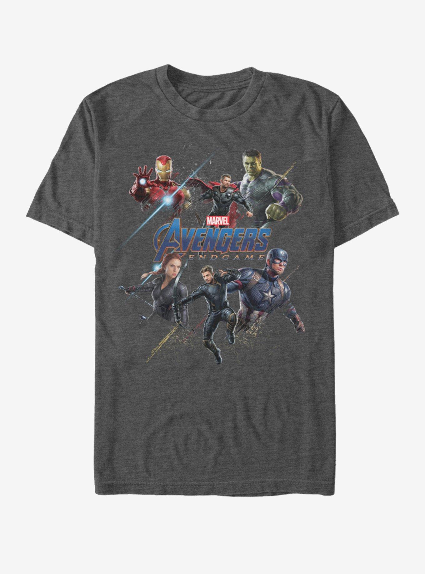 Marvel Avengers: Endgame Heroes Logo T-Shirt, , hi-res