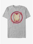 Marvel Avengers: Endgame Iron Man Spray Logo T-Shirt, ATH HTR, hi-res