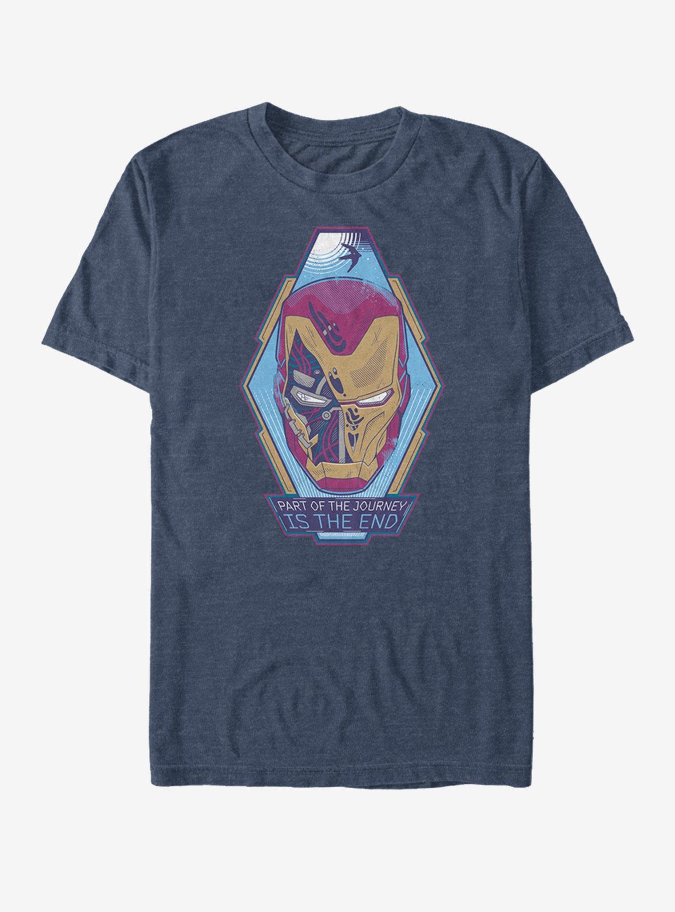 Marvel Avengers: Endgame The End T-Shirt, NAVY HTR, hi-res