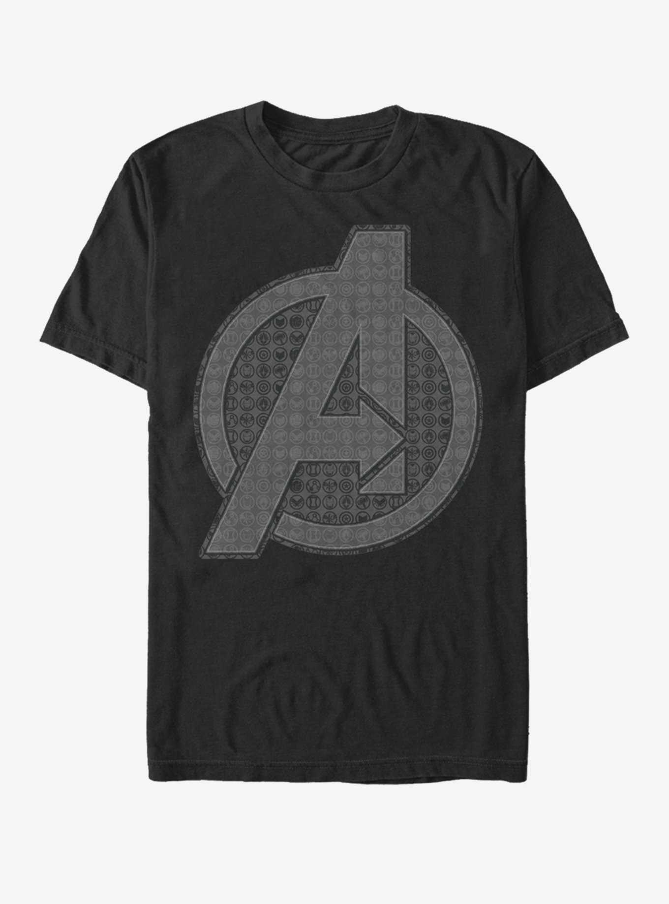 Marvel Avengers: Endgame Endgame Grayscale Logo T-Shirt, , hi-res