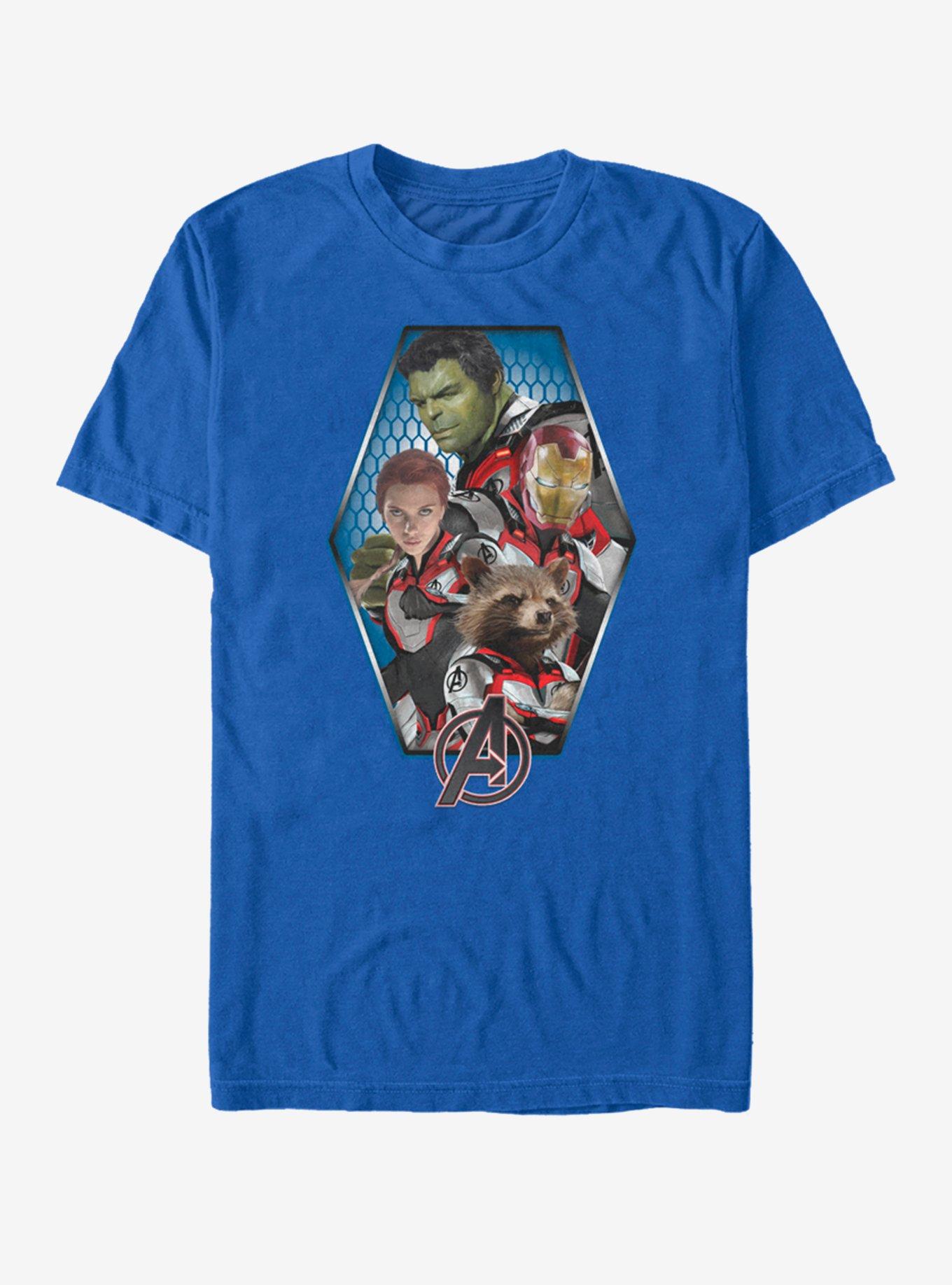 Marvel Avengers: Endgame Hexagon Avenged T-Shirt, , hi-res