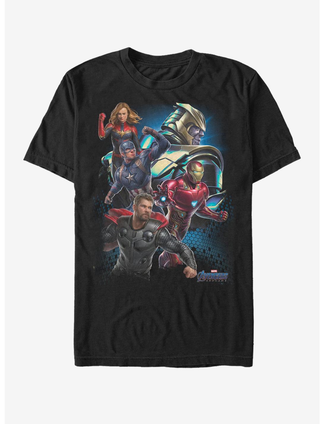 Marvel Avengers: Endgame Thanos Enemies T-Shirt, BLACK, hi-res